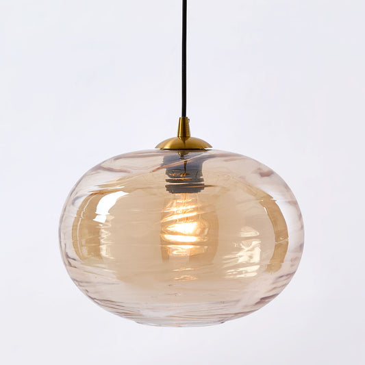 Hinza Ceiling Pendant Amber