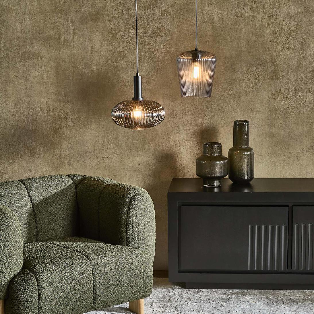 Rambla Ceiling Pendant Light Grey