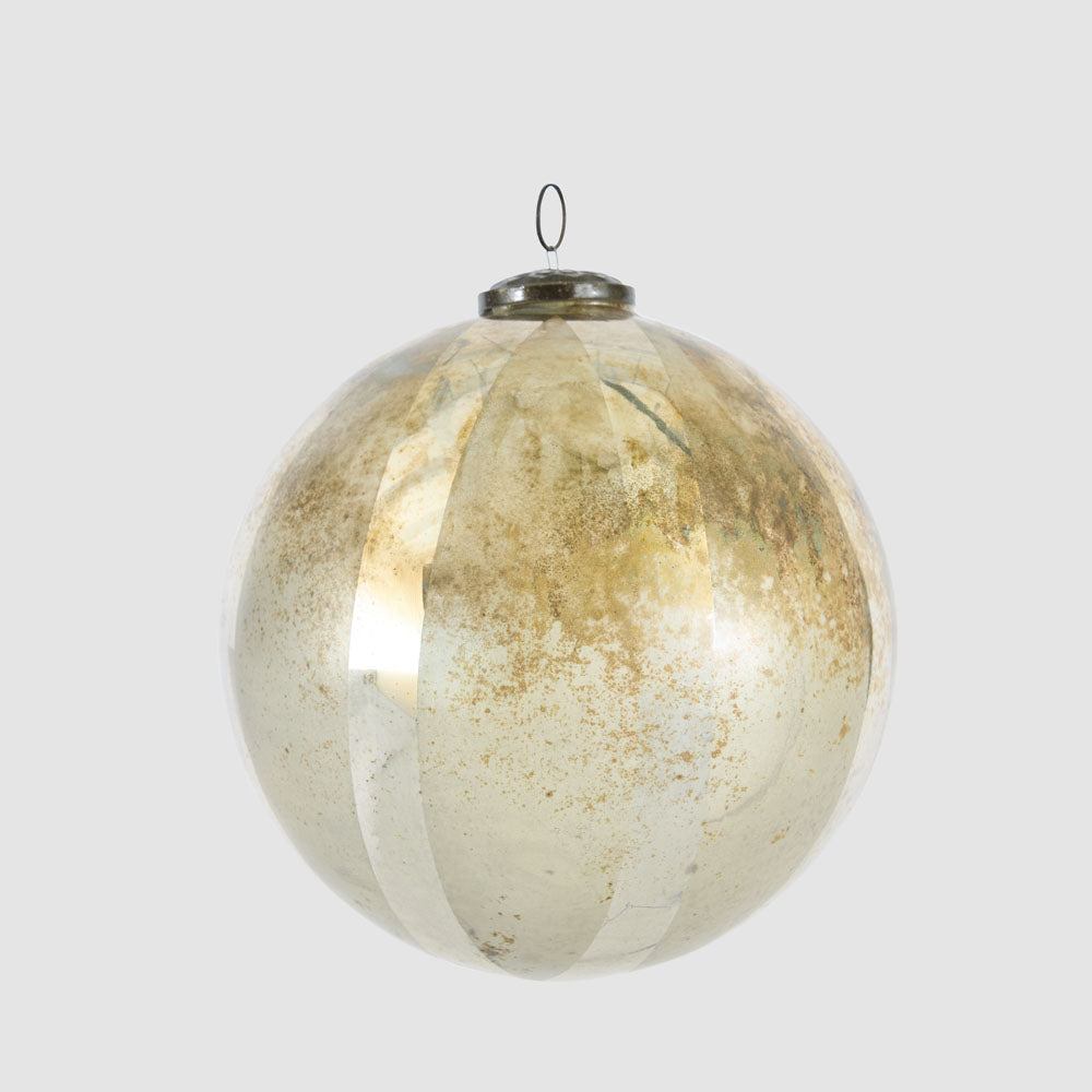 Ribbon Stripe Bauble Medium