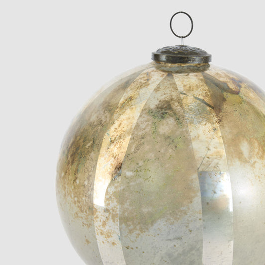 Ribbon Stripe Bauble Medium