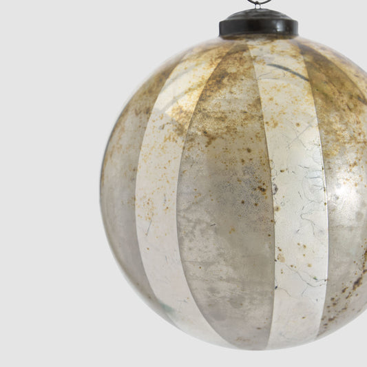 Ribbon Stripe Bauble Small