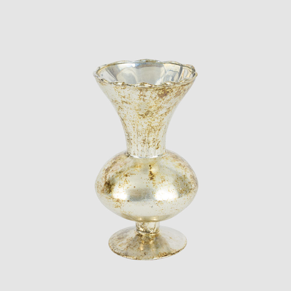 Mercury Glass Vase Large