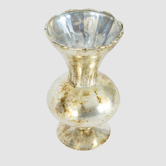 Mercury Glass Vase Large