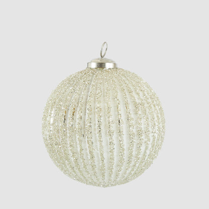 Arctic Glass Bauble Large