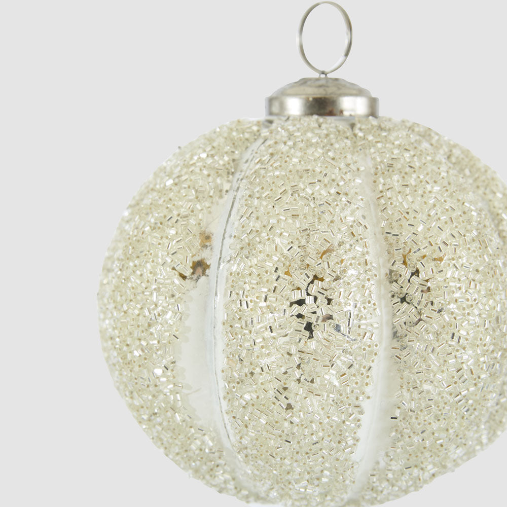 Arctic Glass Bauble Small