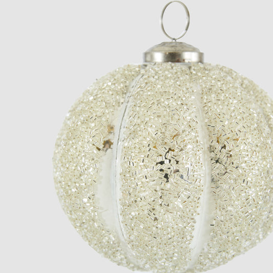 Arctic Glass Bauble Small